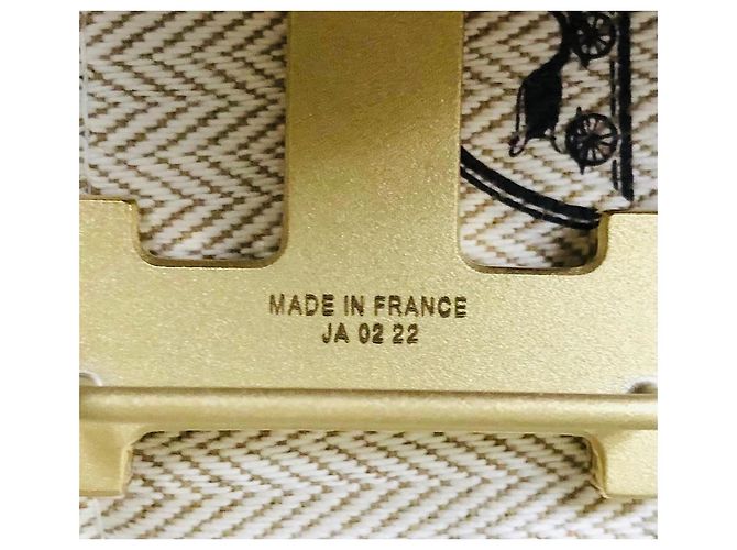 Constance Hermès Gürtelschnalle Golden - Ansicht 3
