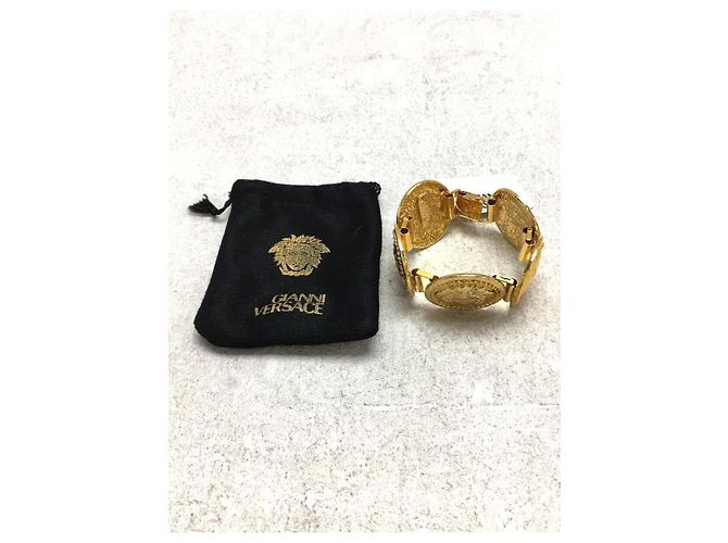 GIANNI VERSACE Bracciale /Oro / Medusa / Moneta - vista 4