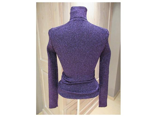 Dsquared2 jersey morado de lúrex Púrpura - vista 2