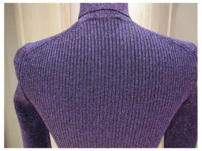 Dsquared2 jersey morado de lúrex Púrpura - vista 3