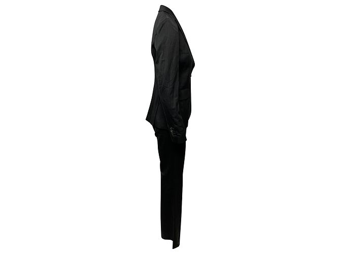 Chaqueta Hugo Boss Blazer en lana negra Negro - vista 11