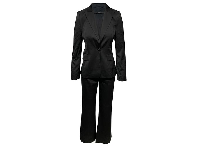 Chaqueta Hugo Boss Blazer en lana negra Negro - vista 9