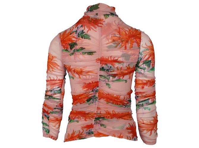 Top Diane Von Furstenberg de nailon floral Impresión de pitón - vista 3