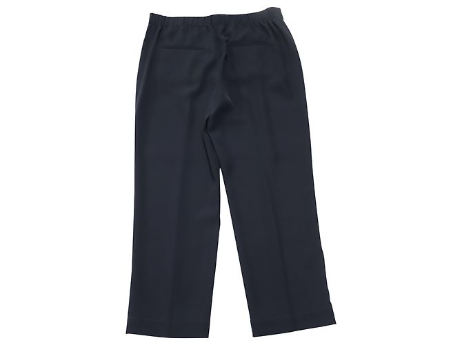 Vince Pleat Culottes aus schwarzem Polyester - Ansicht 2