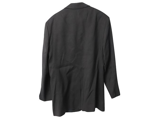 Blazer Jacquemus La Veste D'Homme in Canapa Nera Nero - vista 5