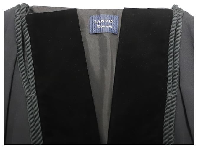 VESTIDO MINI LANVIN Gris - vista 6