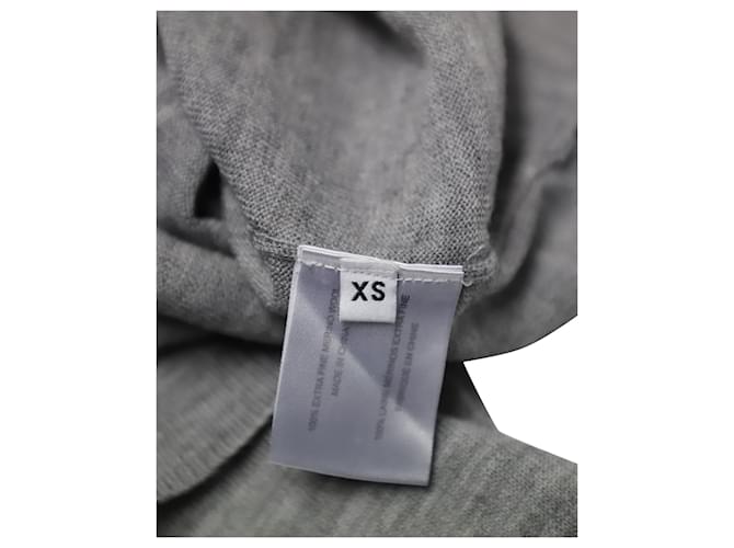 Proenza Schouler Patch-Pullover aus grauer Wolle - Ansicht 8