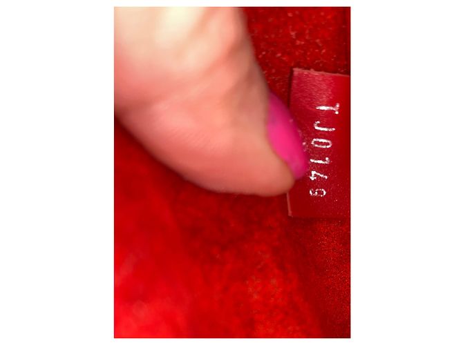 Pochette Louis Vuitton New Wave Rosso - vista 7