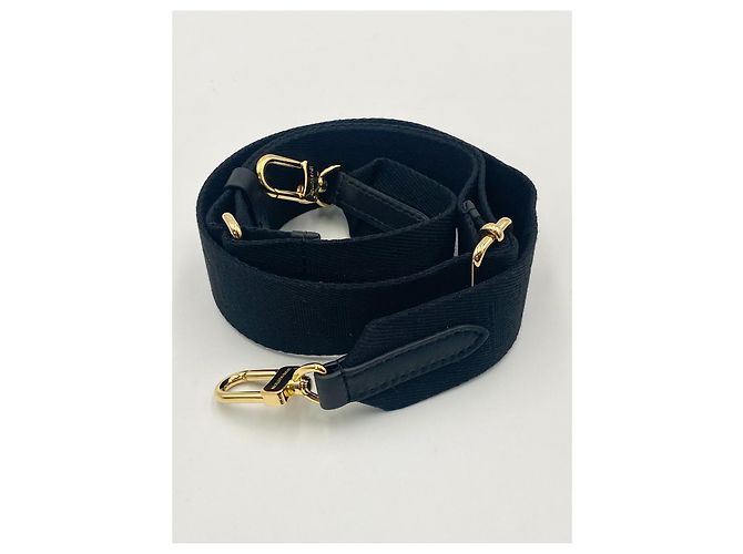 Abnehmbarer, verstellbarer Louis Vuitton Coussin-Schultergurt in Schwarz - Ansicht 2