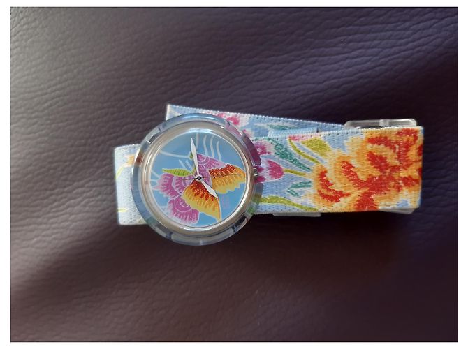 Autre Marque Swatch Pop Uhr Summer Flower Mehrfarben - Ansicht 2