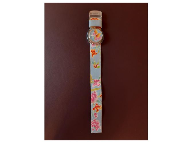 Autre Marque Swatch Pop Uhr Summer Flower Mehrfarben - Ansicht 3