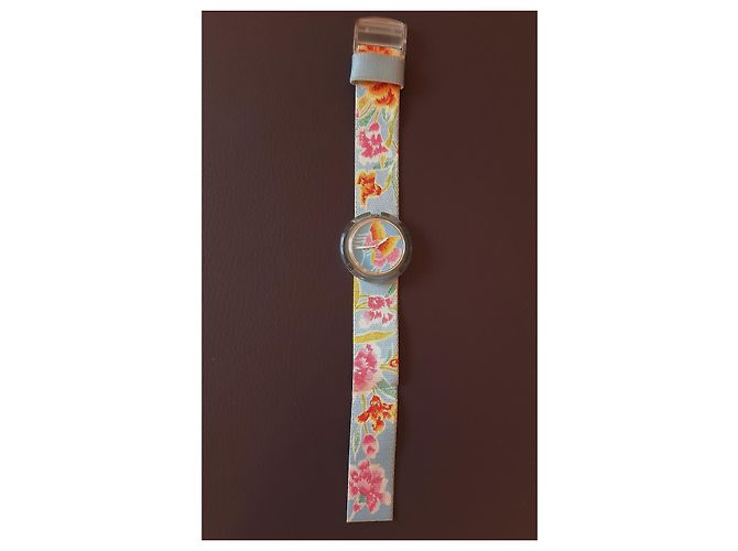 Autre Marque Swatch Pop Uhr Summer Flower Mehrfarben - Ansicht 4