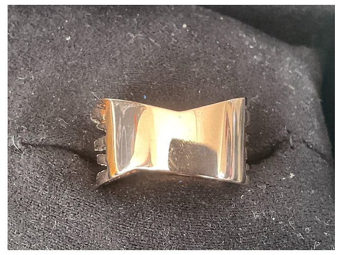 Autre Marque Anello in oro rosa 750 con 1,60 ct di diamanti D'oro - vista 4