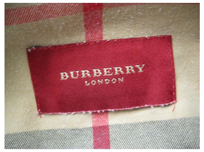 Burberry Jacke Weiß Baumwolle - Ansicht 8
