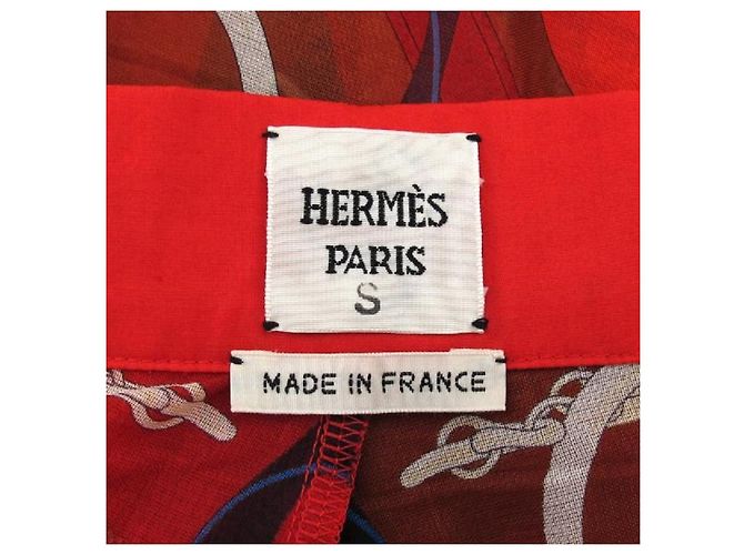 Hermès [Gebraucht] Hermes Hose Rot - Ansicht 9