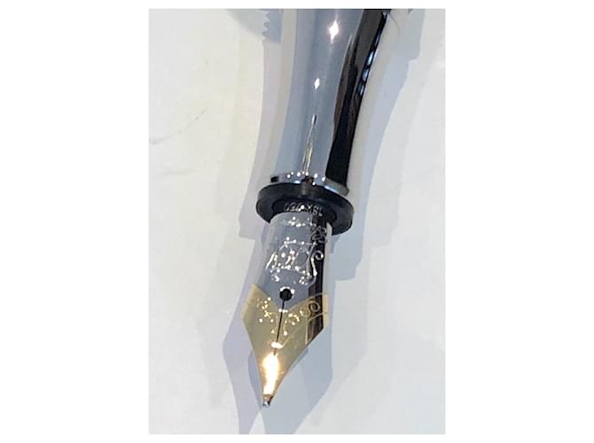 Chopard Decor Grain D'orge Palladium Füllfederhalter - Ansicht 3