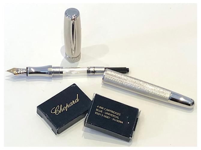 Chopard Decor Grain D'orge Palladium Füllfederhalter - Ansicht 7
