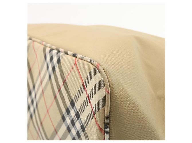 BURBERRY Blue Label Nova Check Bolso de hombro Nylon Pink Auth ki1501 - vista 14