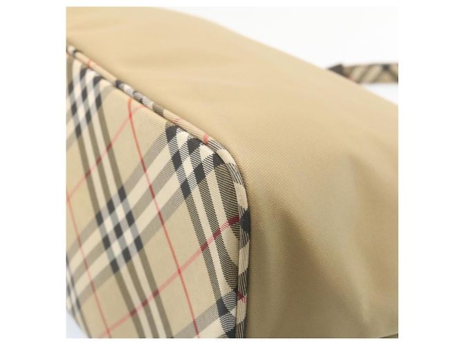 BURBERRY Blue Label Nova Check Bolso de hombro Nylon Pink Auth ki1501 - vista 16