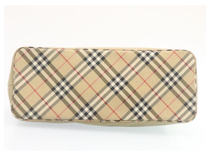 BURBERRY Blue Label Nova Check Bolso de hombro Nylon Pink Auth ki1501 - vista 5