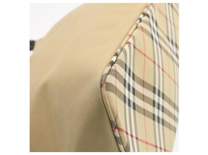 BURBERRY Blue Label Nova Check Bolso de hombro Nylon Pink Auth ki1501 - vista 9