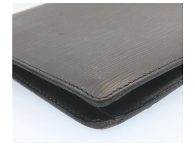 LOUIS VUITTON Epi Sellier Dragonne Clutch Negro M52612 Autenticación LV502 - vista 15