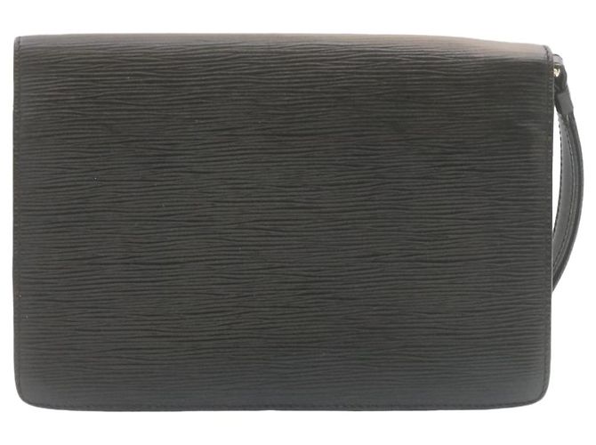 LOUIS VUITTON Epi Sellier Dragonne Clutch Negro M52612 Autenticación LV502 - vista 2