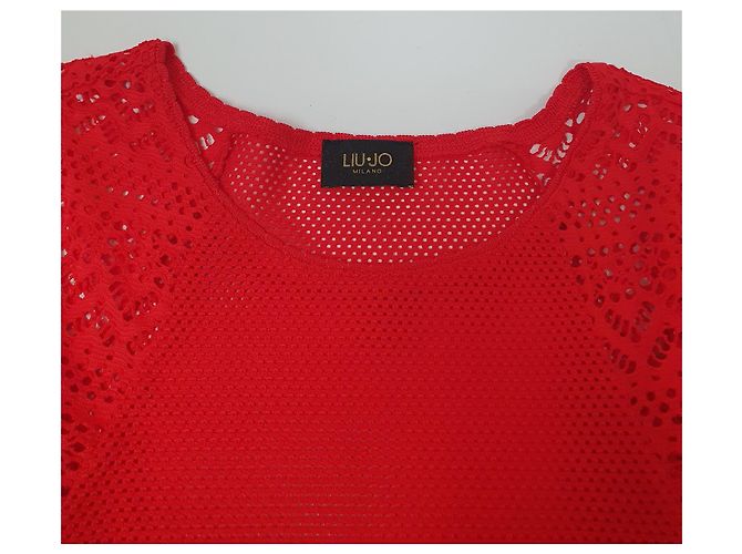 Liu.Jo Spitzenkleid Rot - Ansicht 6