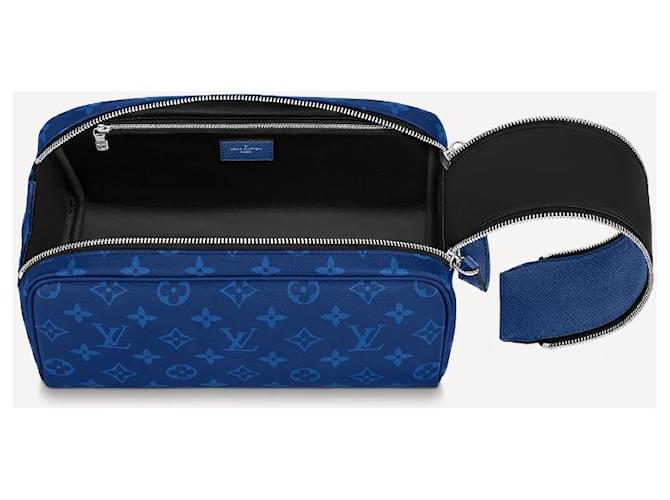 Louis Vuitton Kit LV Dopp blu - vista 3