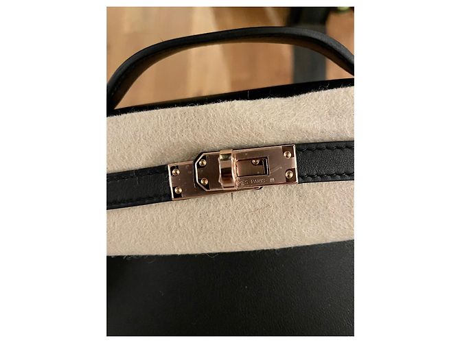 Hermès Kelly Pochette Negro - vista 6