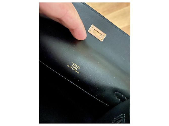Hermès Kelly Pochette Negro - vista 9