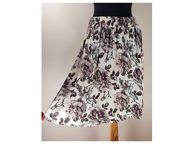 Falda de crepé Rossmoor Ganni Multicolor - vista 2
