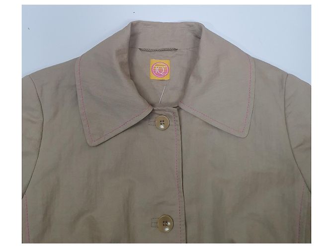 Gabardina IQ + Berlin Beige de Algodón - vista 6