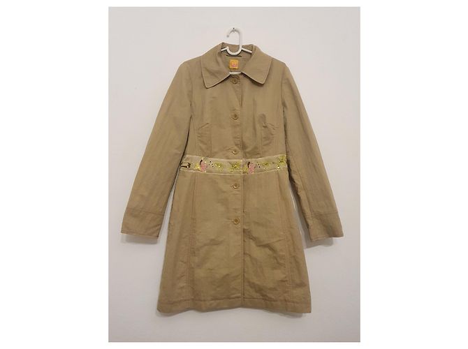 Gabardina IQ + Berlin Beige de Algodón - vista 7