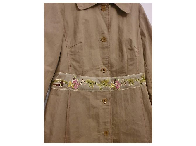 Gabardina IQ + Berlin Beige de Algodón - vista 8