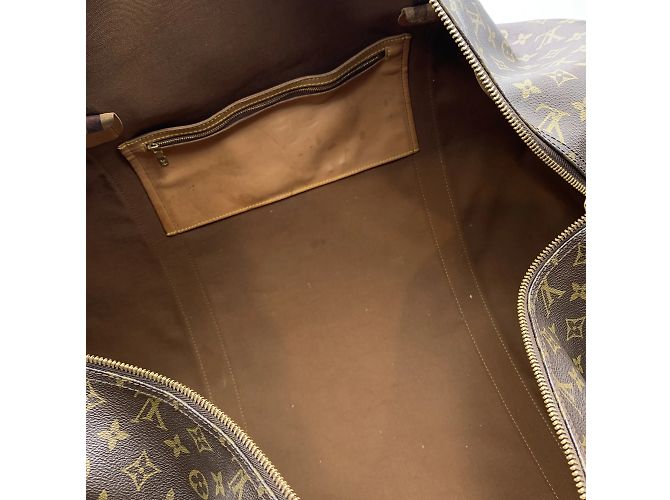 Louis Vuitton Monogramm-Leinwand Polochon 70 XL Duffle Reisetasche Braun - Ansicht 4