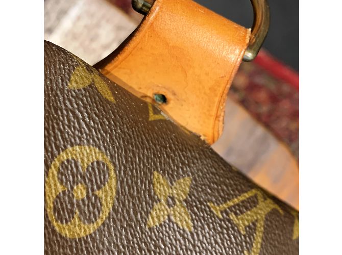 Louis Vuitton Monogramm-Leinwand Polochon 70 XL Duffle Reisetasche Braun - Ansicht 5