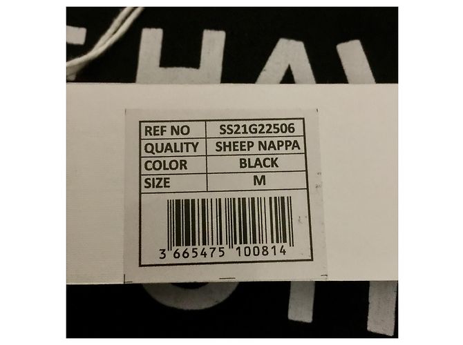 Each X Other Schwarze Lederjacke im Bikerstil - Ansicht 8