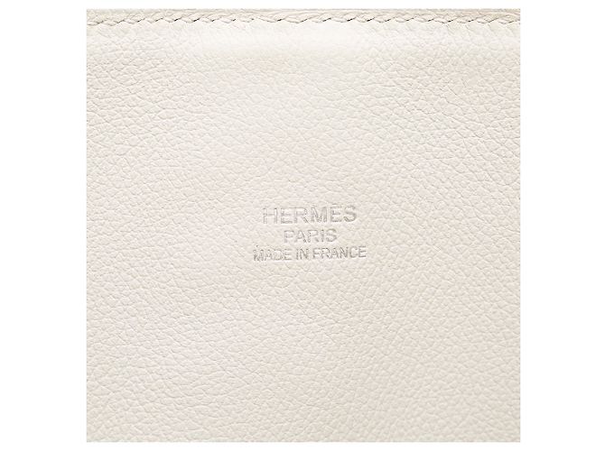 Hermès Bolide di baseball bianco di Hermes 45 Rosso Crudo - vista 6