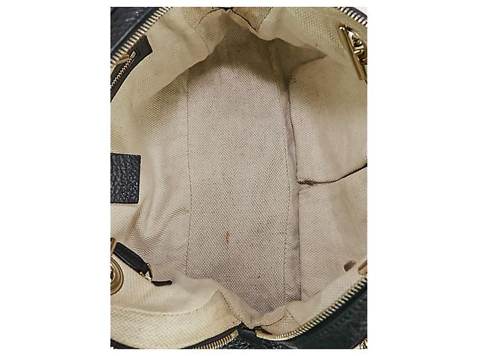 Dionysus Catena Soho in pelle martellata nera Gucci Nero Gold hardware - vista 3