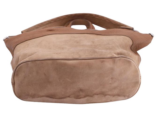 Nightingale Givenchy Cartable Rossignol Medium en Cuir Beige - vue 2