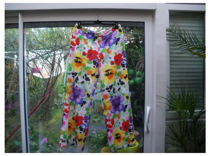 Ralph Lauren weite Hose mehrfarbig Polyester Mehrfarben - Ansicht 8
