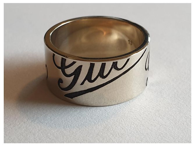 Gucci Ring aus Weißgold Größe 51 Silber - Ansicht 5