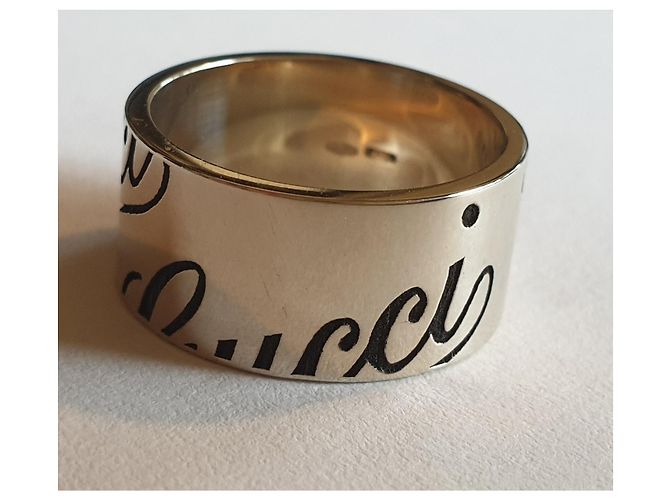 Gucci Ring aus Weißgold Größe 51 Silber - Ansicht 6