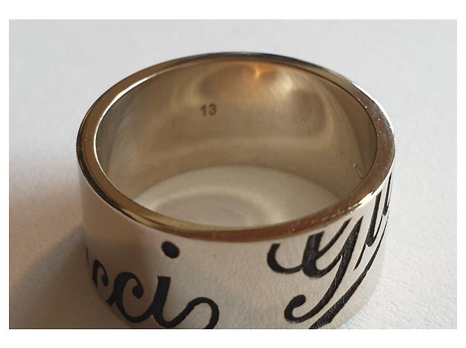Gucci Ring aus Weißgold Größe 51 Silber - Ansicht 7