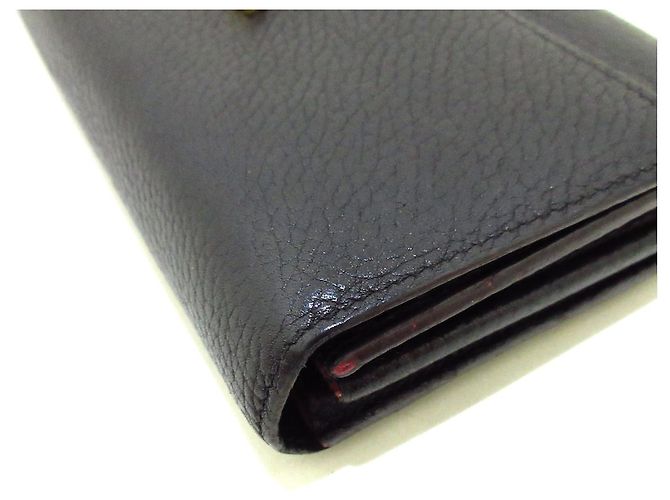 Louis Vuitton Portefeuille capucines Azul marino - vista 7