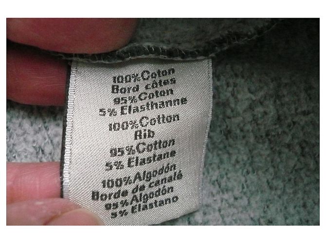 Hermès HERMES Giacca da jogging in misto cotone grigio TXL e parte inferiore L / ottime condizioni Grigio antracite - vista 5