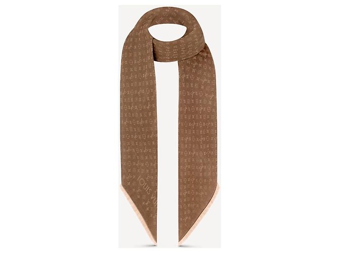 Louis Vuitton LV Nano-Monogramm-Stola Braun - Ansicht 3