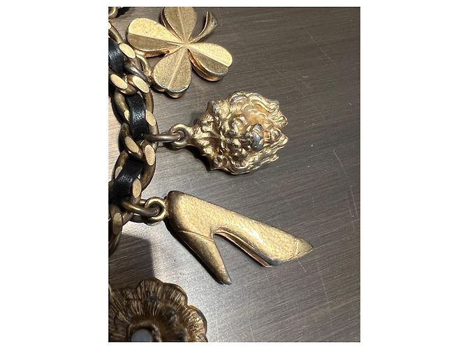 Chanel Coleccionista Negro Gold hardware - vista 6