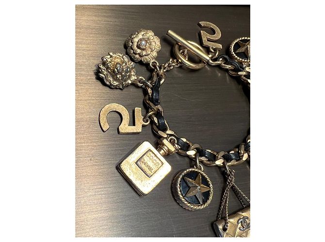 Chanel Coleccionista Negro Gold hardware - vista 8